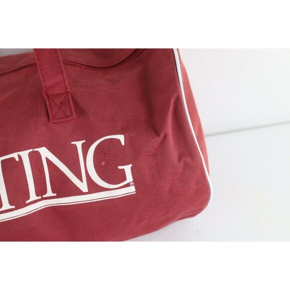 Vintage Red Duffel Bag - Picture 3 of 14